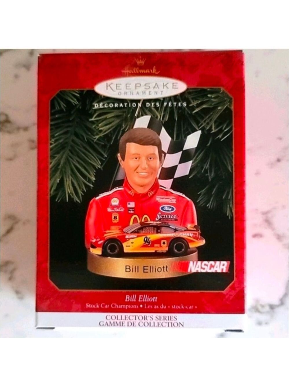 Hallmark Keepsake Ornament Bill Elliott Stock Car Champions Collector's Series